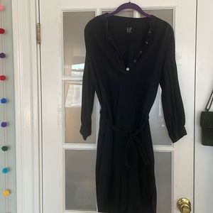 Gap Navy Jean Dress
